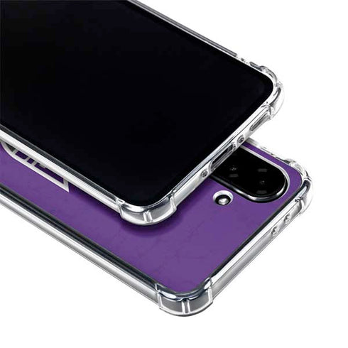 NBA Sacramento Kings Distressed Galaxy A36 5G Clear Case