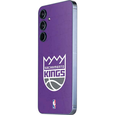 NBA Sacramento Kings Distressed Galaxy A36 5G Skin