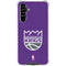 NBA Sacramento Kings Distressed Galaxy A54 5G Clear Case