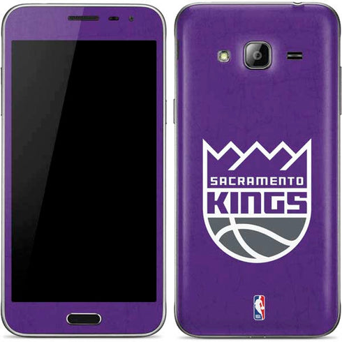 NBA Sacramento Kings Distressed Galaxy J3 Skin