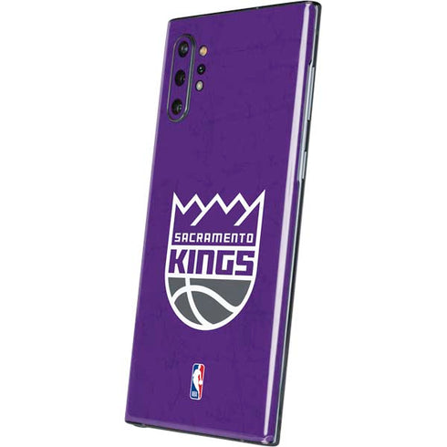 NBA Sacramento Kings Distressed Galaxy Note 10 Plus Skin