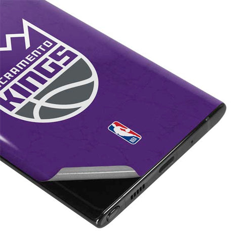 NBA Sacramento Kings Distressed Galaxy Note 10 Plus Skin