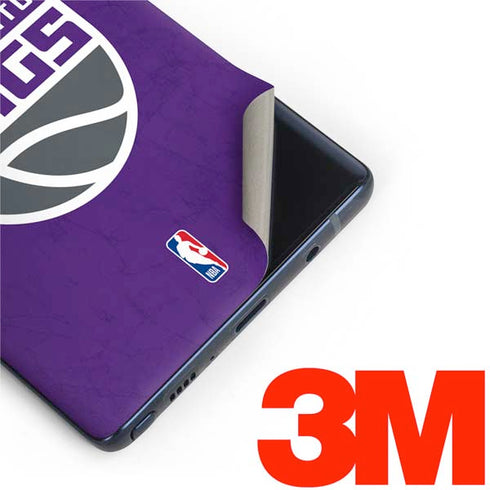 NBA Sacramento Kings Distressed Galaxy Note 9 Skin