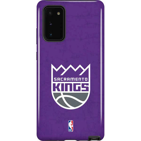 NBA Sacramento Kings Distressed Galaxy Note20 5G Pro Case