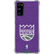 NBA Sacramento Kings Distressed Galaxy S20 FE Clear Case