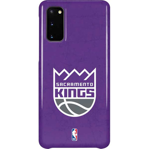 NBA Sacramento Kings Distressed Galaxy S20 Lite Case