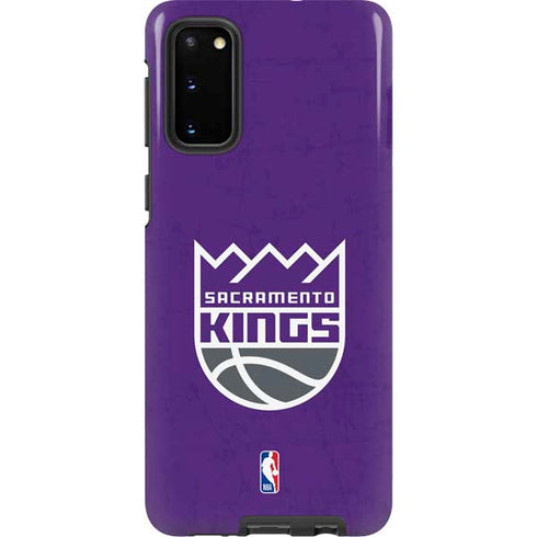 NBA Sacramento Kings Distressed Galaxy S20 Pro Case