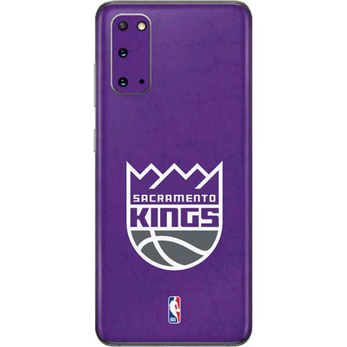 NBA Sacramento Kings Distressed Galaxy S20 Skin