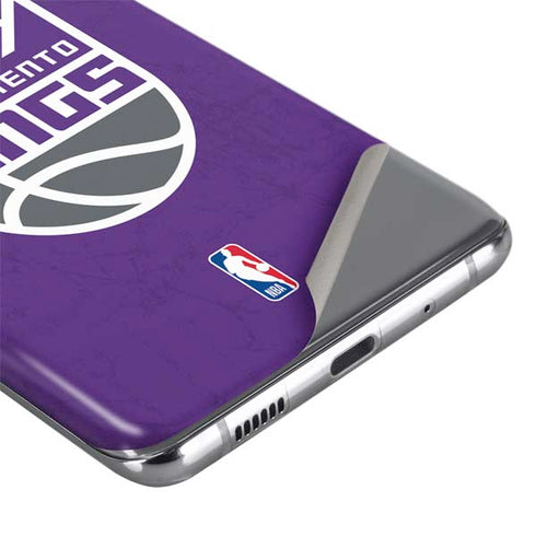 NBA Sacramento Kings Distressed Galaxy S20 Skin