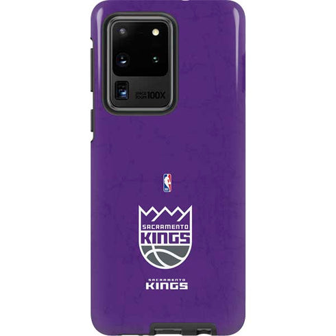 NBA Sacramento Kings Distressed Galaxy S20 Ultra 5G Pro Case