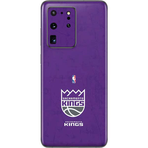 NBA Sacramento Kings Distressed Galaxy S20 Ultra 5G Skin