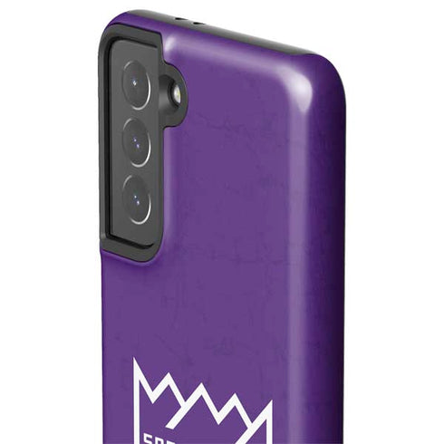 NBA Sacramento Kings Distressed Galaxy S21 5G Pro Case