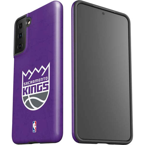 NBA Sacramento Kings Distressed Galaxy S21 Plus 5G Pro Case