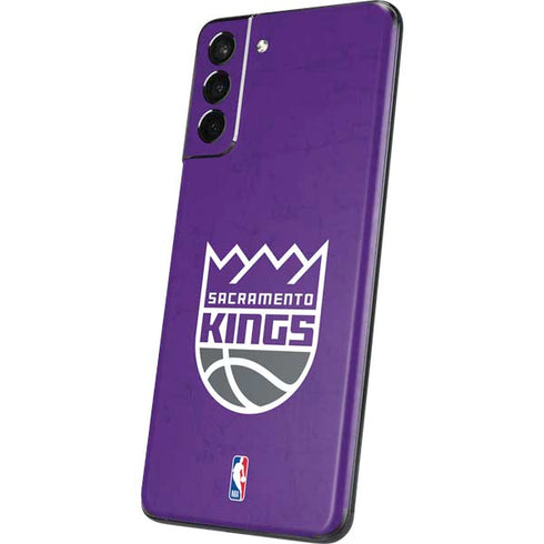 NBA Sacramento Kings Distressed Galaxy S21 Plus 5G Skin
