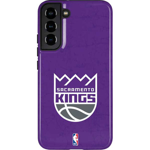 NBA Sacramento Kings Distressed Galaxy S22 Plus Pro Case