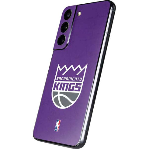 NBA Sacramento Kings Distressed Galaxy S22 Skin