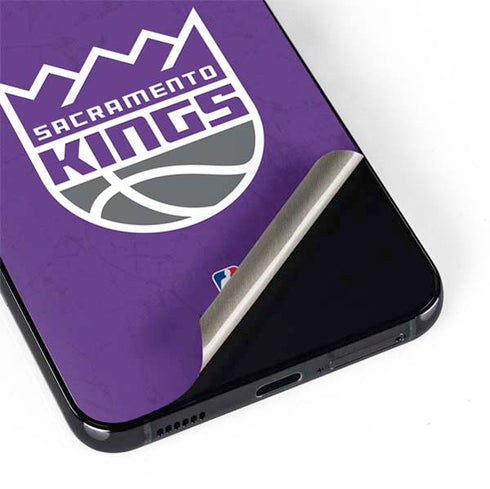 NBA Sacramento Kings Distressed Galaxy S22 Skin
