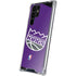 NBA Sacramento Kings Distressed Galaxy S22 Ultra Clear Case