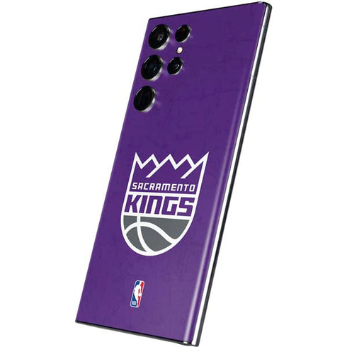 NBA Sacramento Kings Distressed Galaxy S22 Ultra Skin