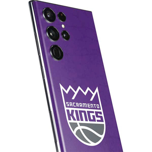 NBA Sacramento Kings Distressed Galaxy S22 Ultra Skin
