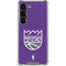 NBA Sacramento Kings Distressed Galaxy S23 Clear Case