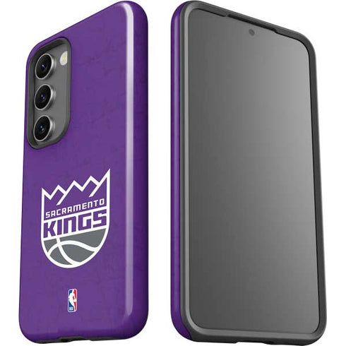 NBA Sacramento Kings Distressed Galaxy S23 Plus Pro Case