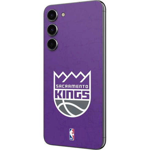 NBA Sacramento Kings Distressed Galaxy S23 Plus Skin