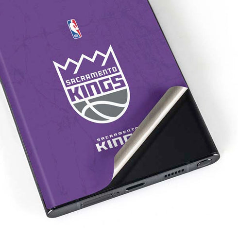NBA Sacramento Kings Distressed Galaxy Skins