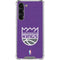 NBA Sacramento Kings Distressed Galaxy S24 FE Clear Case