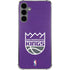 NBA Sacramento Kings Distressed Galaxy S24 Plus Clear Case