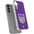 NBA Sacramento Kings Distressed Galaxy S24 Plus Clear Case