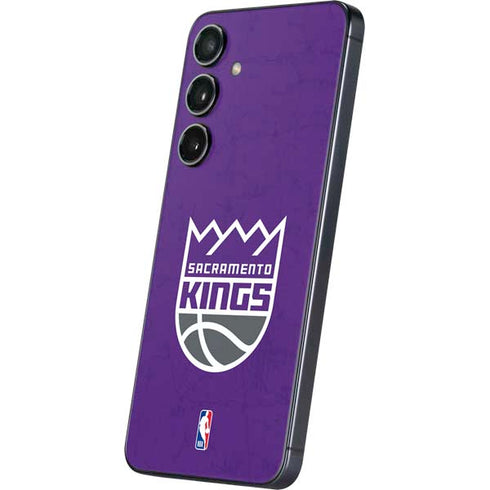 NBA Sacramento Kings Distressed Galaxy S24 Plus Skin