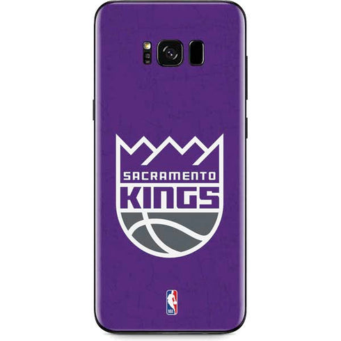NBA Sacramento Kings Distressed Galaxy S8 Skin