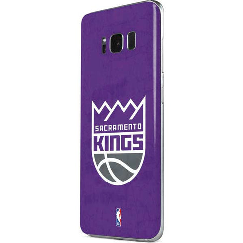 NBA Sacramento Kings Distressed Galaxy S8 Skin