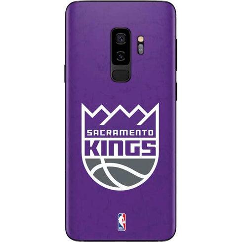 NBA Sacramento Kings Distressed Galaxy S9 Plus Skin