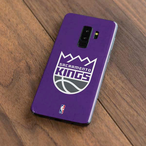 NBA Sacramento Kings Distressed Galaxy S9 Plus Skin