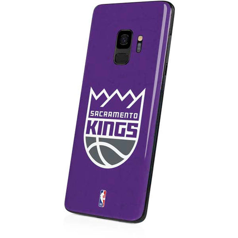 NBA Sacramento Kings Distressed Galaxy S9 Skin