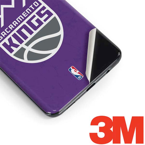 NBA Sacramento Kings Distressed Galaxy S9 Skin