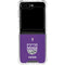 NBA Sacramento Kings Distressed Galaxy Z Flip5 5G Clear Case