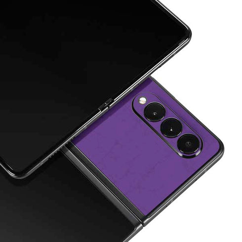 NBA Sacramento Kings Distressed Galaxy Z Fold3 5G Skin