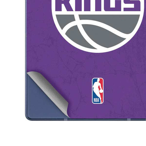 NBA Sacramento Kings Distressed Galaxy Z Fold6 Skin