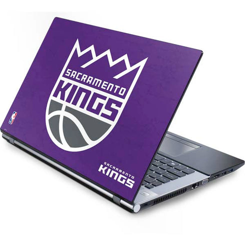 NBA Sacramento Kings Distressed Generic Laptop Skin