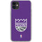 NBA Sacramento Kings Distressed iPhone 11 Clear Case