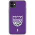 NBA Sacramento Kings Distressed iPhone 11 Clear Case