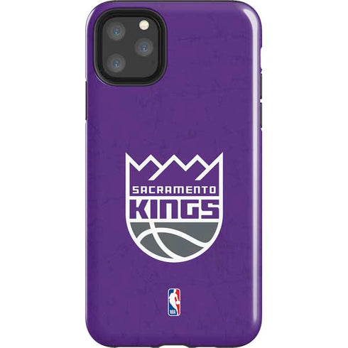 NBA Sacramento Kings Distressed iPhone 11 Pro Max Impact Case