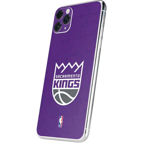 NBA Sacramento Kings Distressed iPhone 11 Pro Max Skin