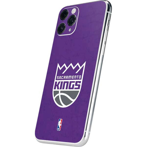 NBA Sacramento Kings Distressed iPhone 11 Pro Skin