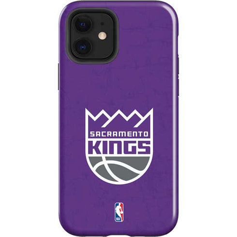 NBA Sacramento Kings Distressed iPhone 12 Impact Case