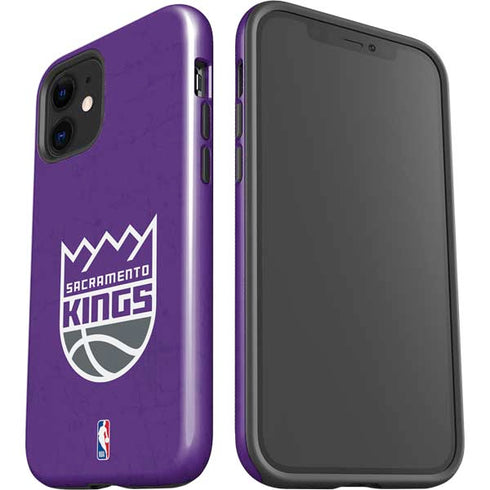NBA Sacramento Kings Distressed iPhone 12 Impact Case