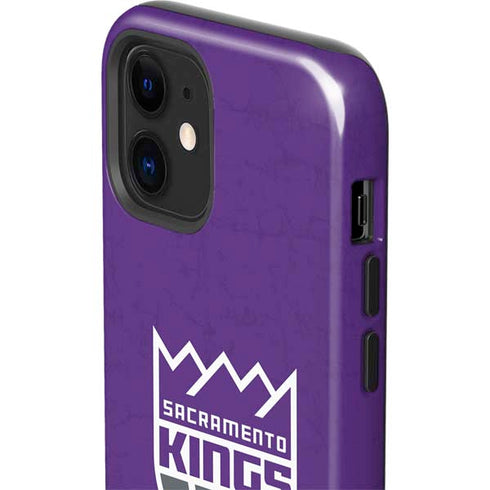 NBA Sacramento Kings Distressed iPhone 12 Mini Impact Case